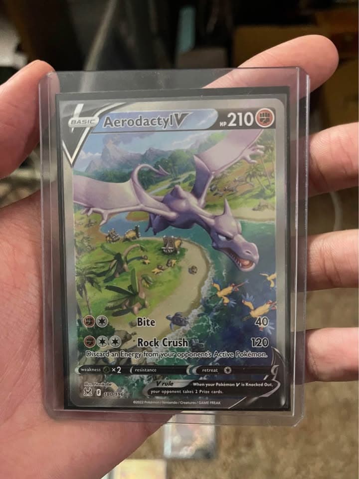 Aerodactyl V Pokemon Card